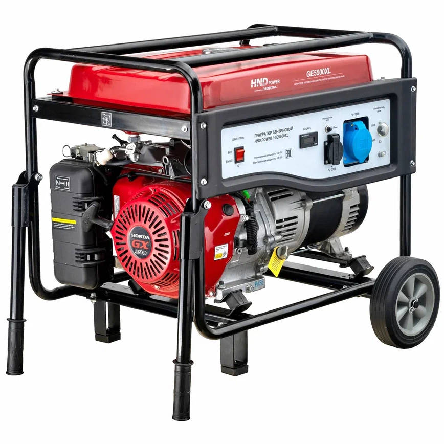 benzinovyj_generator_hnd_ge55000_xl Бензиновый генератор HND GE5500 XL — изображение 1